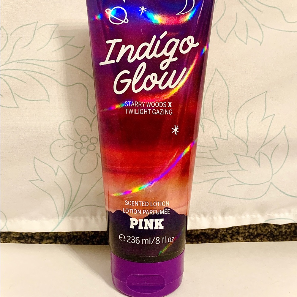 PINK Scented Lotion, Indigo Glow - NWT